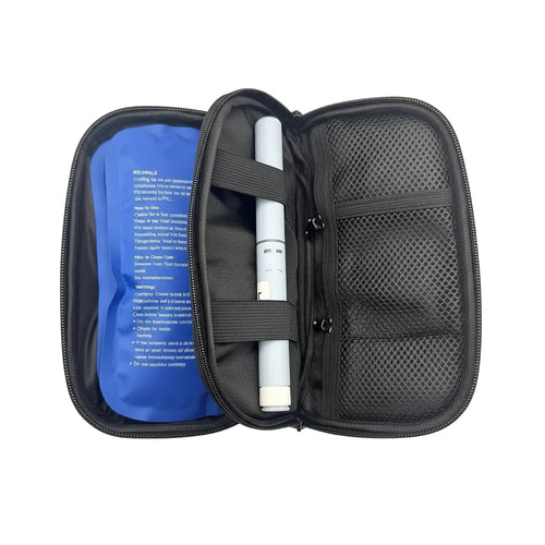Estuche térmico con sensor de temperatura